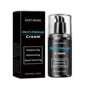 East Moon Men's Concealer Moisturizing Cream, Lightweight and Long-lasting, Hydrating and Brightening Concealer Moisturizing Cream