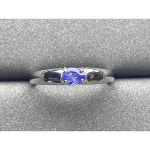 A669 Tanzanite Ring Natural Stone