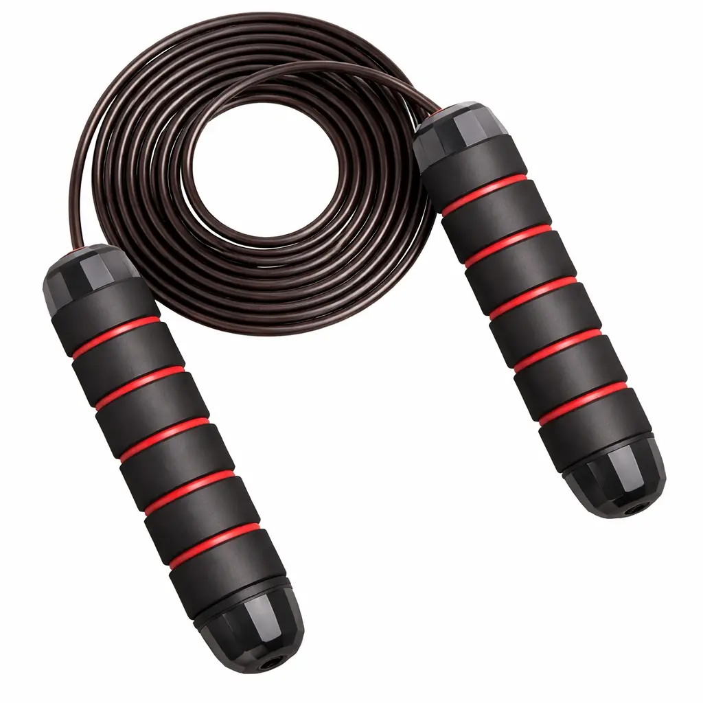 Jump Rope Tangle-Free Speed Jumping Rope with Ball Bearings Adjustable Foam Handles Jump Rope Tangle-Free Speed Jumping Rope with Ball Bearings Adjustable Foam Handles