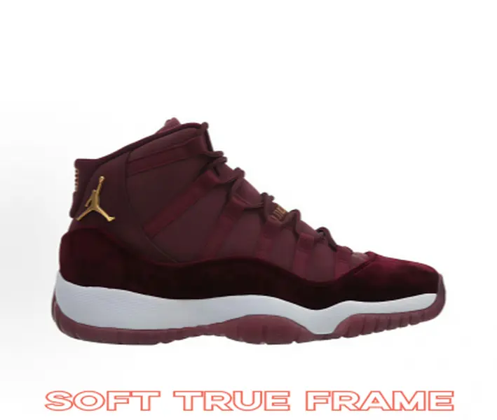 Burgundy High-Top Velvet Basketball Sneakers with White Midsole and Matching Rubber Outsole Burgundy High-Top Velvet Basketball Sneakers with White Midsole and Matching Rubber Outsole