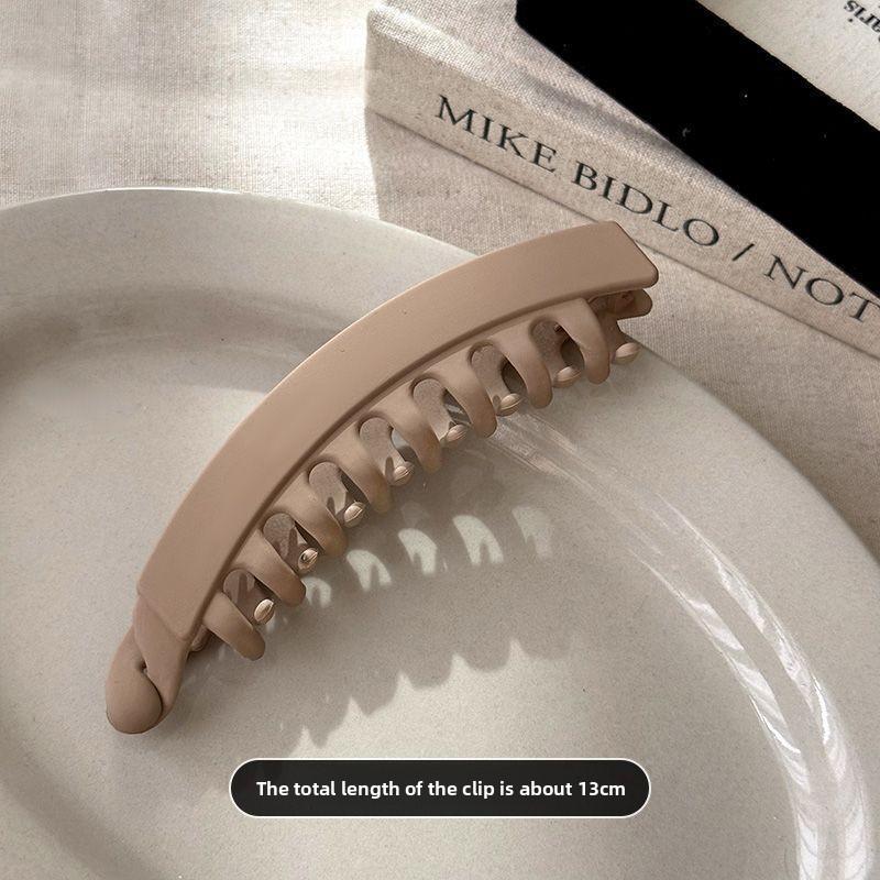 Popular banana hair clip, large size for thick hair, back-of-the-head clip, high ponytail claw clip, vertical clip that doesn't damage hair, twist clip