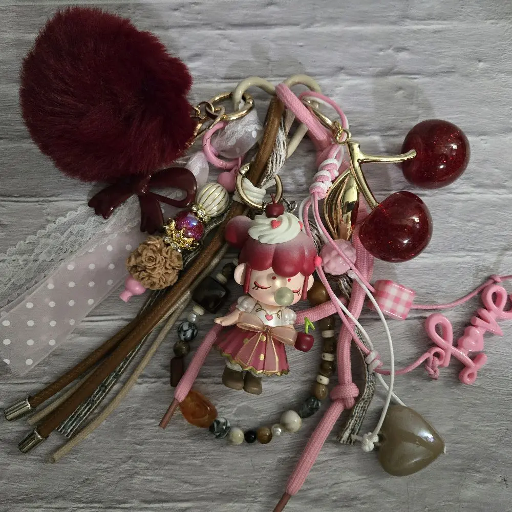 Large junk key chain or bag charm styles are all different