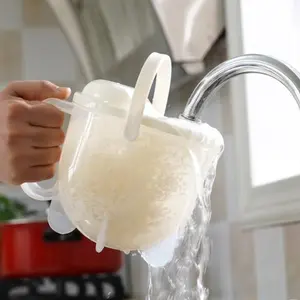 1pc Super Practical Creative Fashion Quick Wash The Washing Rice Device Rice Of Multifunctional Washer Rice Washing Kitchen Tools
