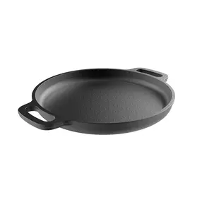 Classic Cuisine 13.25-in. Pre-Seasoned Cast-Iron Pizza Pan