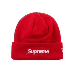 Supreme New Era Box Logo Beanie (FW23), from StockX