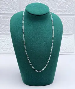 925 Silver ''PAPERCLIP'' Chain - 2.9 mm wide