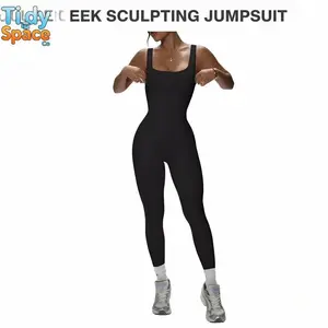 Customized European and American tight jumpsuit, sexy and beautiful back fitness suit, soprano one-piece pants, one-piece yoga suitRAIMENTRY