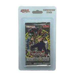 Yu-Gi-Oh! Invasion Of Chaos Legendary Blister Pack Sealed Trading Card Game English Edition