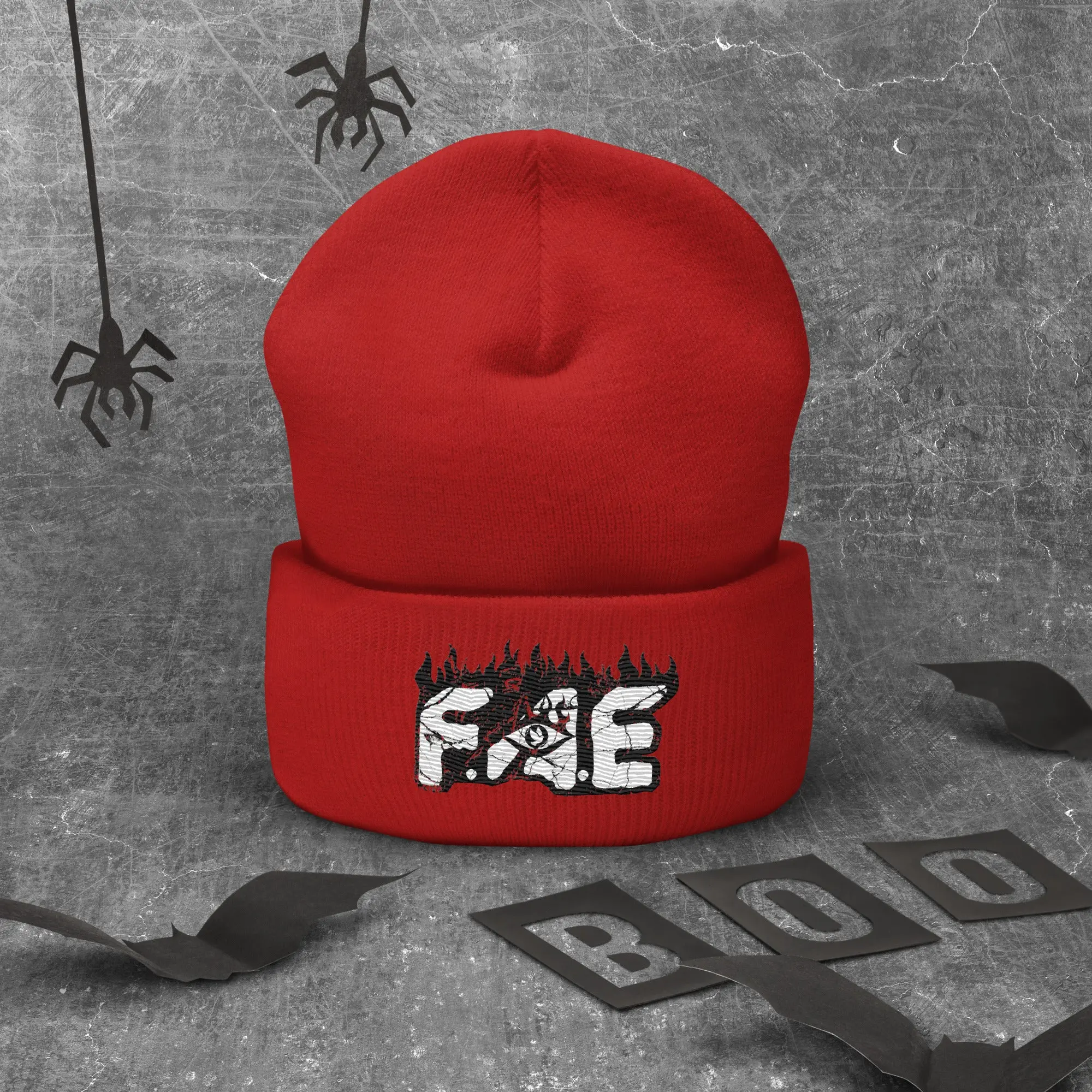 F.A.E Flame Cuffed Beanie – Red Heat Edition