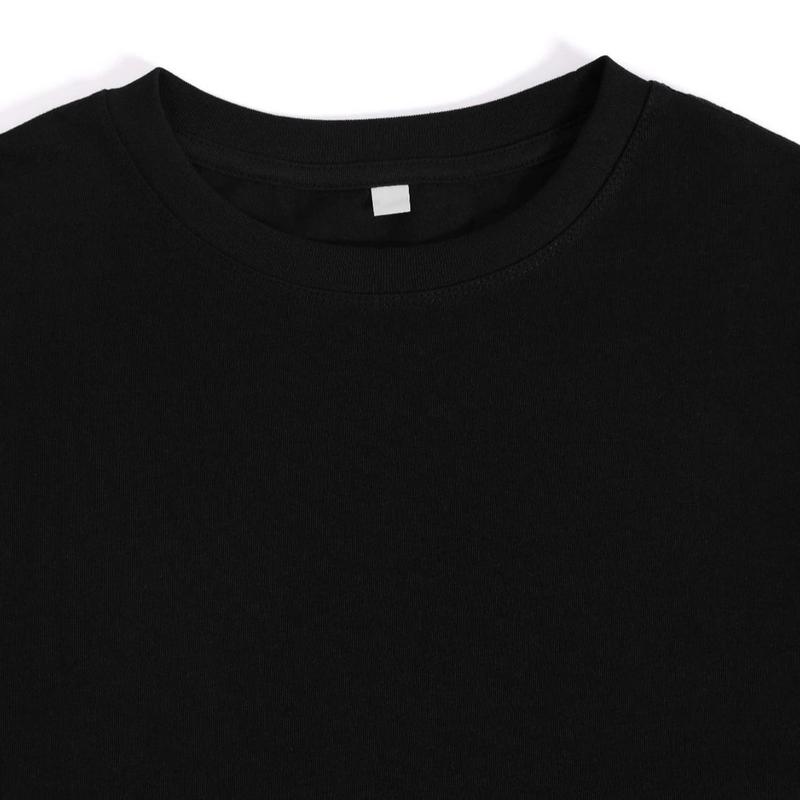 Trendy Oversized Cotton Tee Featuring Hasbulla Meme Design for Plus Size Men - Comfortable Crew Neck Shirt Perfect for All Seasons