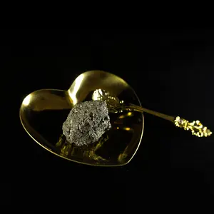 Unpolished Iron Pyrite Crystal Cluster for Decor