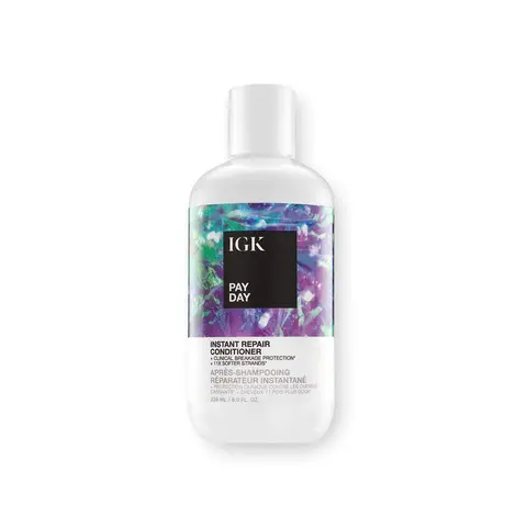 IGK PAY DAY Instant Repair Conditioner | Bond-Building + Damage Repair | Haircare Conditioner Cleansing Cleanser | Vegan + Cruelty Free | 236ml | 8 oz