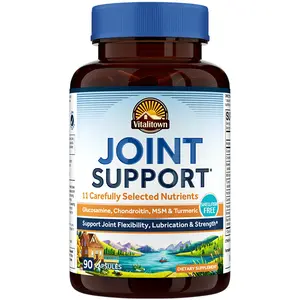 Joint Support,Support Joint Flexibility&Strength,Multi-Glucosamine,11-in-1  Plus Calcium Complex Vitamin,Vitalitown ,Dietary,Healthcare,Tablet,Edible