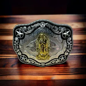 Double G Ranch - Virgencita Belt Buckle