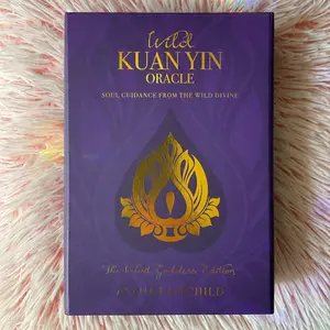 Wild Kuan Yin Oracle: The Velvet Goddess Edition by Alana Fairchild - 44 Card Deck with 292 Page Guide Book