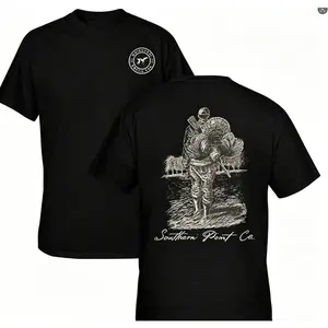 Successful Hunting Scene-Southern Point T-Shirt,Turkey Hunting Tee, Perfect For Outdoor Enthusiasts, Trending Shirt