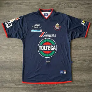 [Hot Jersey 2026] - Chivas de Guadalajara 2001-02 Third Soccer Jersey - Full Print Logo