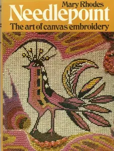 USED-Needlepoint: The art of canvas embroidery by Mary Rhodes (Hardcover)