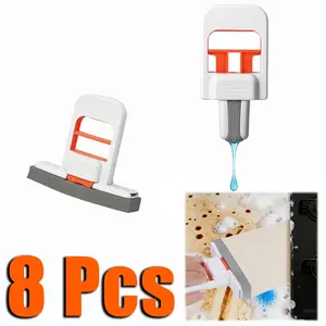 4/8‑Pack Household Compact Handheld Self‑Squeeze Mop, Mini Desktop Wet‑Dry Cleaning Brush for RVs, Apartments & Household Nook Cleaning