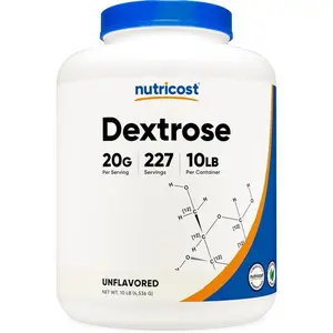 Nutricost Dextrose Powder 10 LBS - Non-GMO, Gluten Free