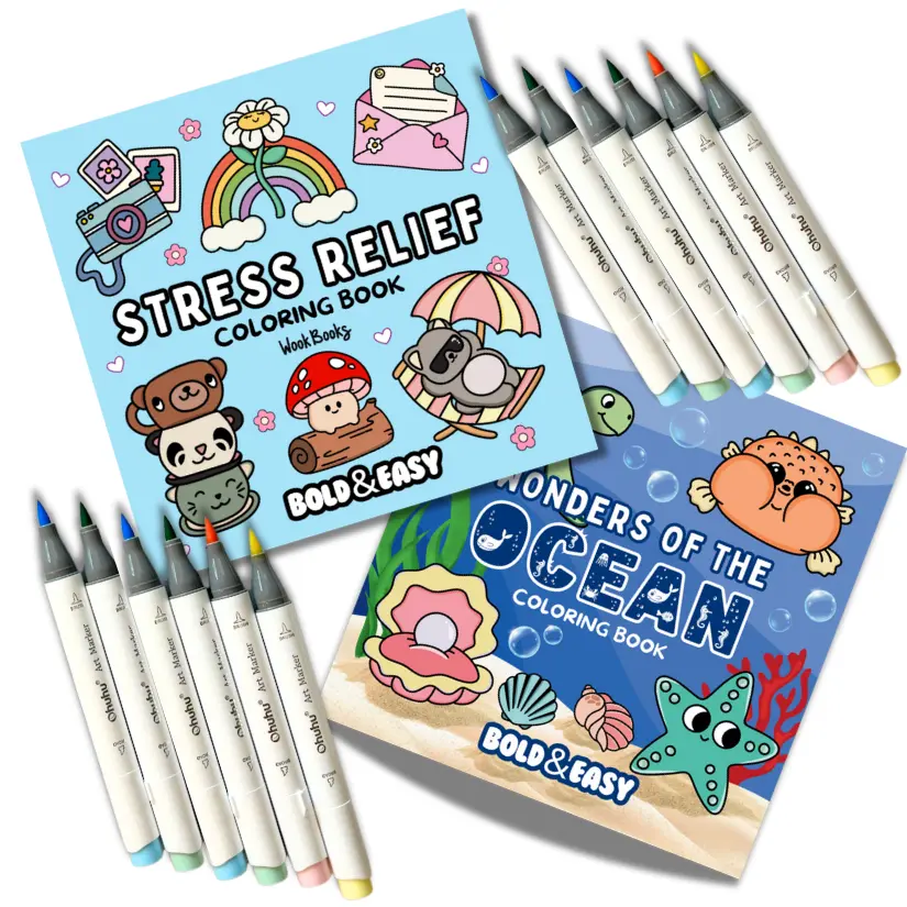 Wonders of the Ocean + Stress Relief