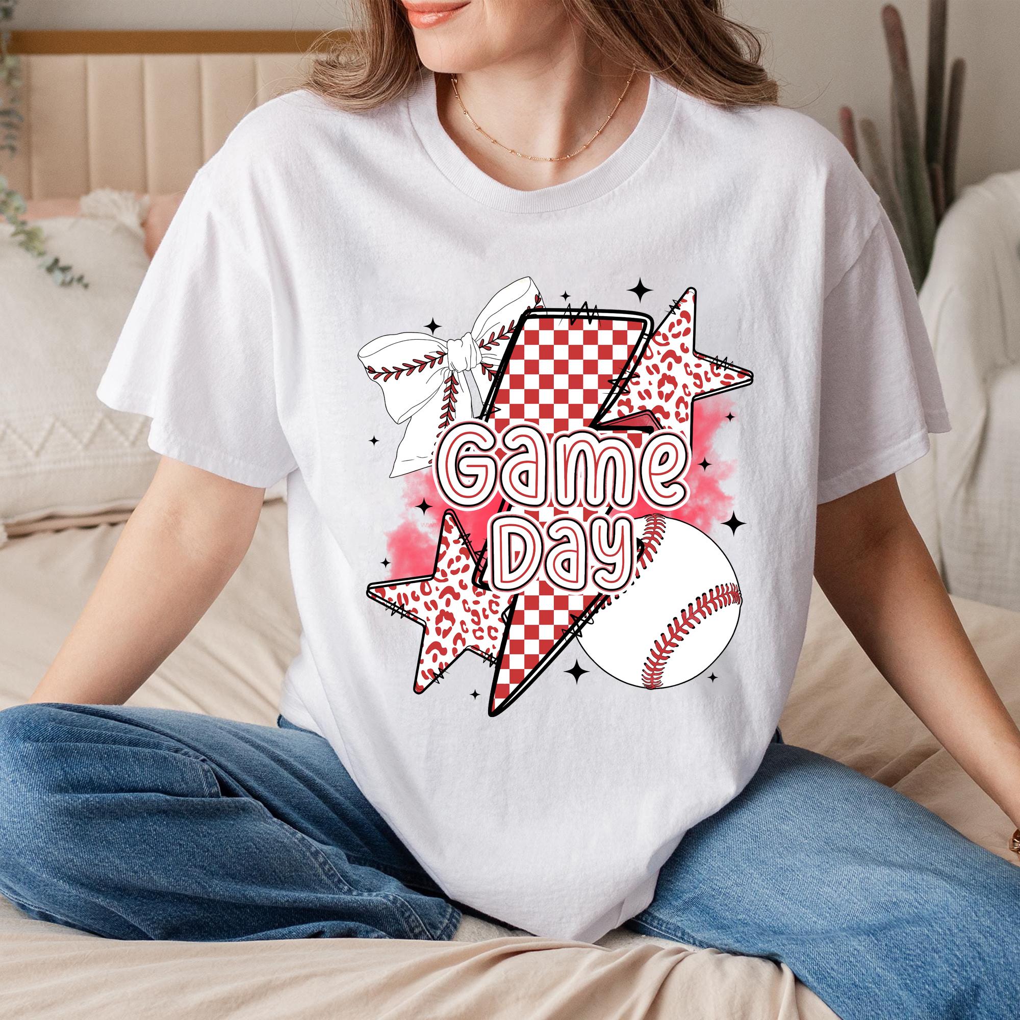 Game Day Baseball Shirt, Coquette Bo &hellip;