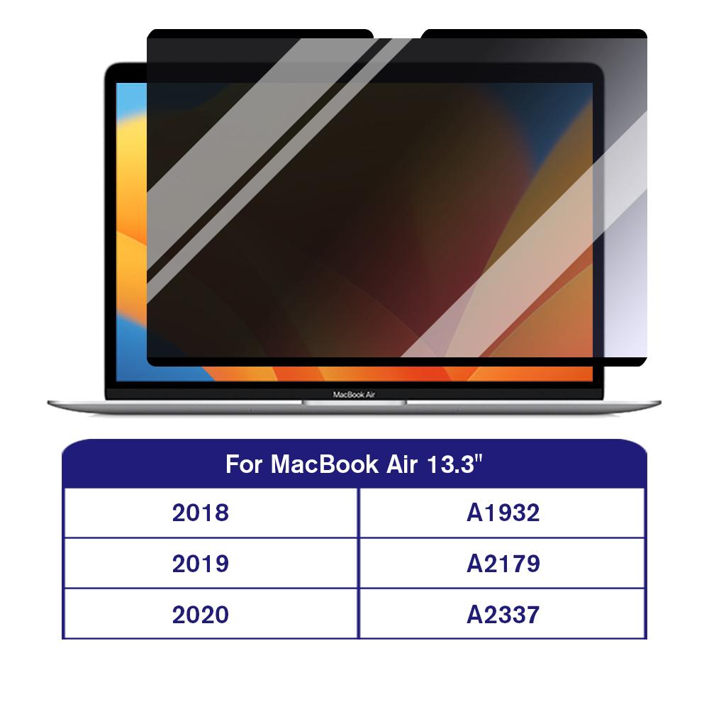 For Mac Pro 13.3inch Magnetic Privacy Screen Protector For Macbook Air 13 Pro 13.3 14 13.6 inch Air13 Anti-Spy Anti-Peep Film