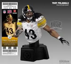 WHITE JERSEY Pittsburgh Football Shop Limited Edition Mini Bust