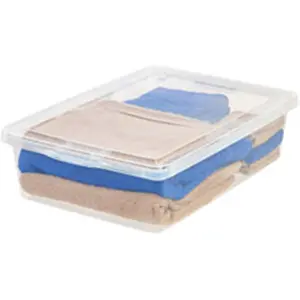 Iris  28 qt Storage Box Clear