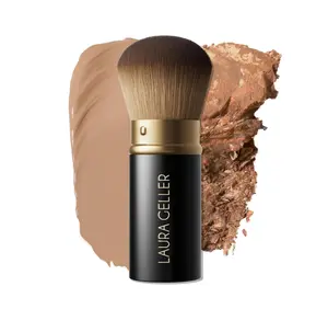 LAURA GELLER NEW YORK Cosmetic Professional Makeup Brushes - Cruelty-Free - 01 Retractable Airbrush Kabuki Brush