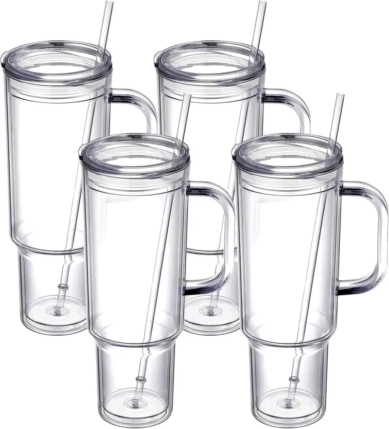 14 oz plastic tumblers 14oz PET Plastic Cup main image 1