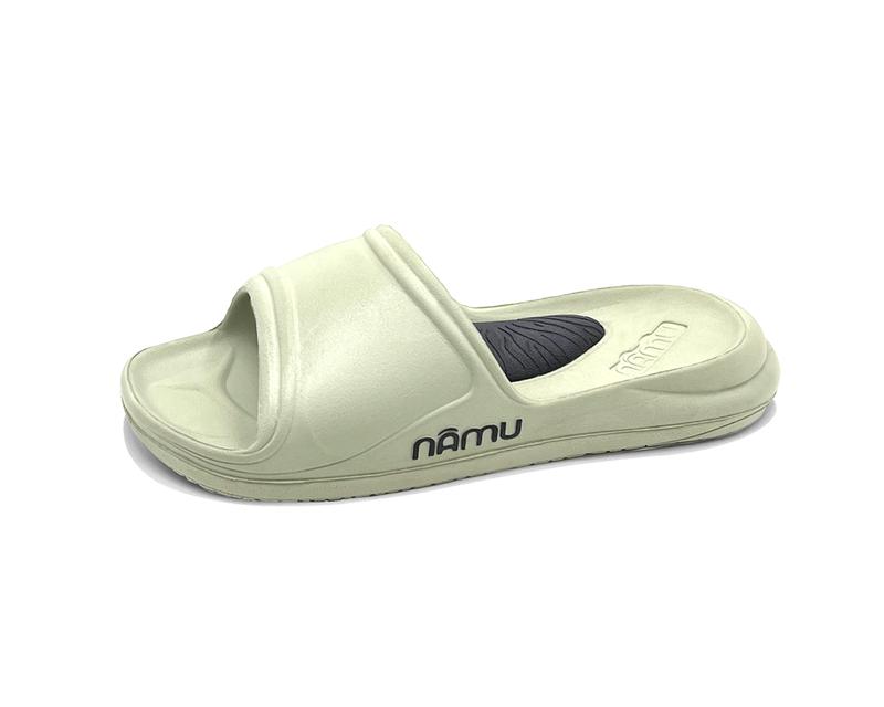 NAMU SL01: Engineered for Recovery, Massaging Footbed, Total Support, Biodegradable Soleic® Material, Unisex Design, True to Size, Ideal for Post-Activity Comfort