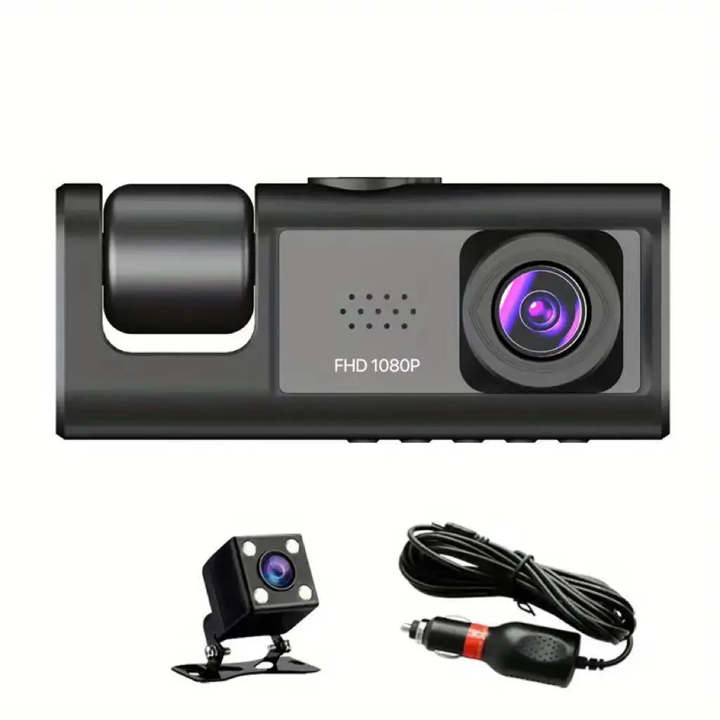 Car Dash Cam for Summer, Dash Camera for Car, Dash Cam Camera Video Recorder, FHD 1080P Car DVR, Car Driving Recorder for Automobile & Truck, Car Acce