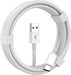 USB to USB C Cable 3FT- Carplay Cord for iPhone 17/16/15 Pro/Max/Plus | USB A to USB C Cable for Apple Carplay, USB-C Car Charger for iPad Series（White ）