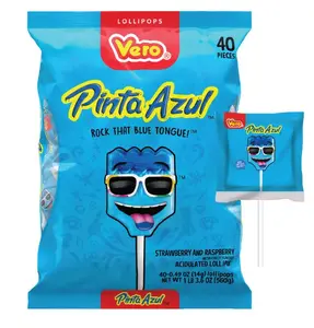 Vero Pinta Azul |Rock That Blue Tongue! 40 Pieces 1LB 3.6OZ