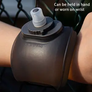 200ML Soft Handheld Water Bottle, Fitness Cycling Running Wrist Water Bottle, Portable Hot Water Cup, Sports Drinkware