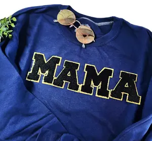 Mama Patch Sweatshirt, Mama sweater, Chenille sweatshirt, Patch sweatshirt, Mothers Day Gift for Mom