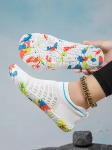 Women's Non-Slip Wide Toe Barefoot Shoes, Unisex Minimalist Sporty Outdoor Water Shoes, Comfortable All-Season Casual Footwear, Breathable Water Shoes