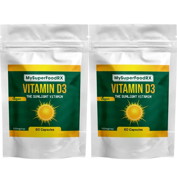 MySupeerFoodRX Vitamin D3 Capsules