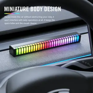 RGB LED Car Interior Atmosphere Light Strip | APP Control Color Changing Neon Underglow Lamp | Sound Activated Music Sync Wireless Ambient | Universal Fit Car Truck SUV Decoration Accessories