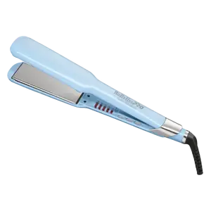 BaBylissPRO Limited Edition Iced Blue Nano Titanium Flat Iron - 1.5"
