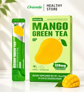 【Onismile】【flash sale】Refreshing Mango Green Tea DrinkMix with plant-based ingredients for daily balance and activelifestyles. Zero sugar, low calorie, crisp tropical flavor with asmooth finish. Specially crafted for women's summerrefreshment.PDC