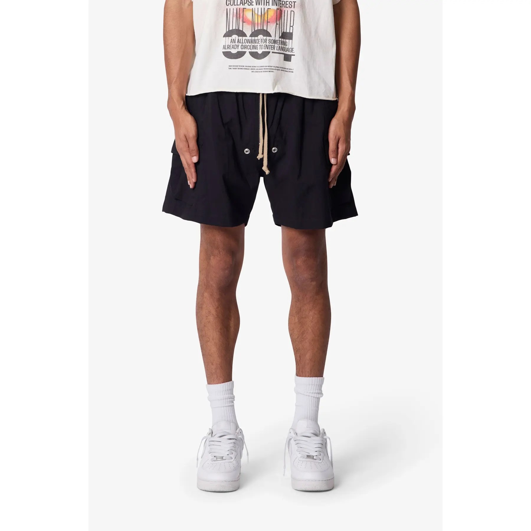 mnml Cargo Mud Shorts
