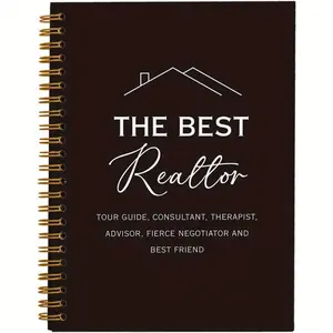 The Best Realtor Journal Notebook, 1 Set Real Estate Agent Gifts Journal Notebook, Realtor Appreciation Gift, Thank You Gift for Realtor