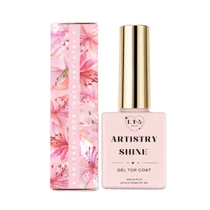 Artistry Shine Gel Top Coat – Clear, Ultra Shiny, Long-Lasting Finish