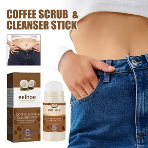 Coffee scrub cleansing stick Flat skin cleansing stick