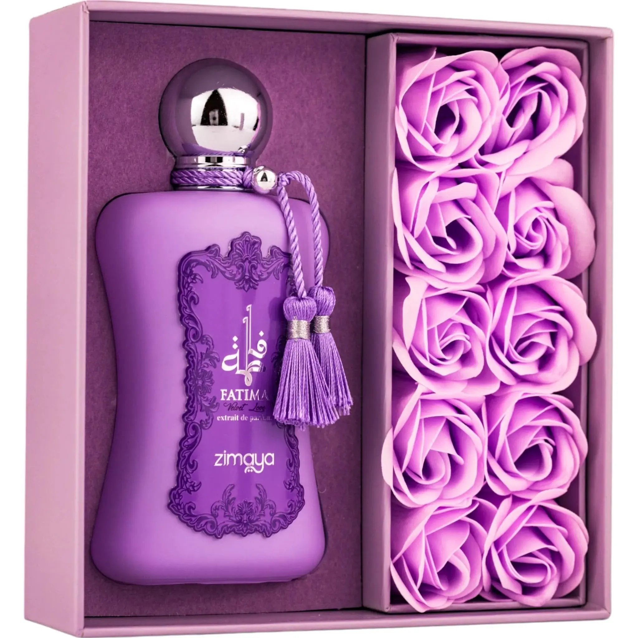Afnan Zimaya Fatima Velvet Love 3.4 oz (100ml)Extrait De Parfum Spray