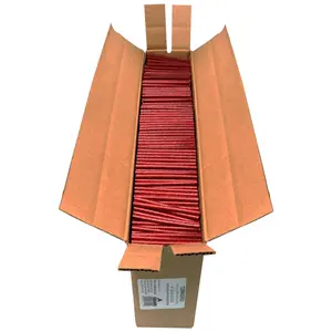 Glitter Stik 4" Mini Size Red Glitter Hot Glue Sticks – 25 lb box