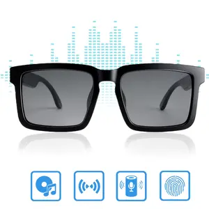 Smart Glasses For Men Women Sunglasses Sports Sunglasses with Siri Assistant, Polarized UV Protection Sunglasses, Touch-Sensitive Controls Smart Glasses for Running/Cycling/Fashion, Wireless Smart Glasses