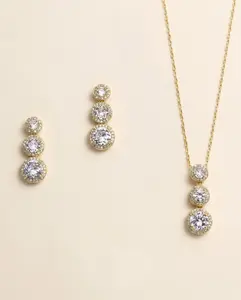 Ansley Triple Drop Jewelry Set
